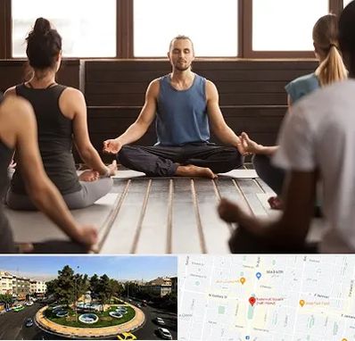 مربی یوگا در هفت حوض