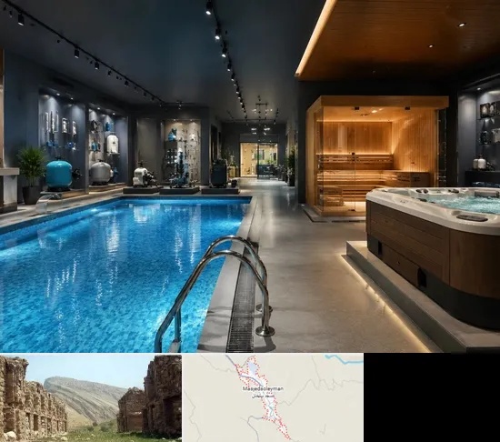 تجهیزات استخر، سونا و جکوزی در مسجد سلیمان