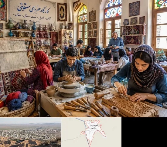 آموزشگاه صنایع دستی در اسفراین