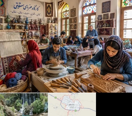 آموزشگاه صنایع دستی در شیروان