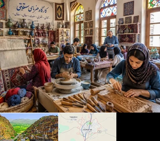 آموزشگاه صنایع دستی در کامیاران