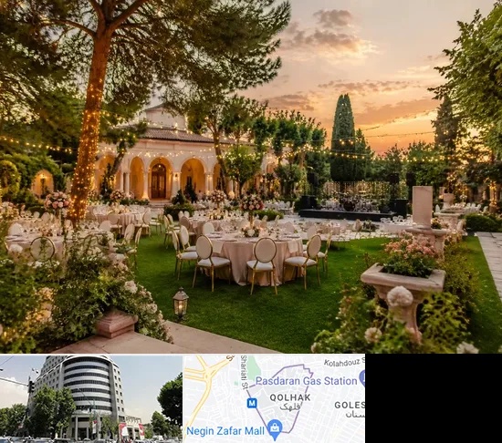 باغ ویلا برای مجالس در قلهک