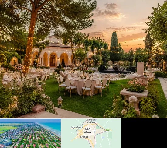 باغ ویلا برای مجالس در ساری