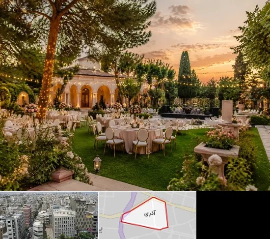 باغ ویلا برای مجالس در آذری