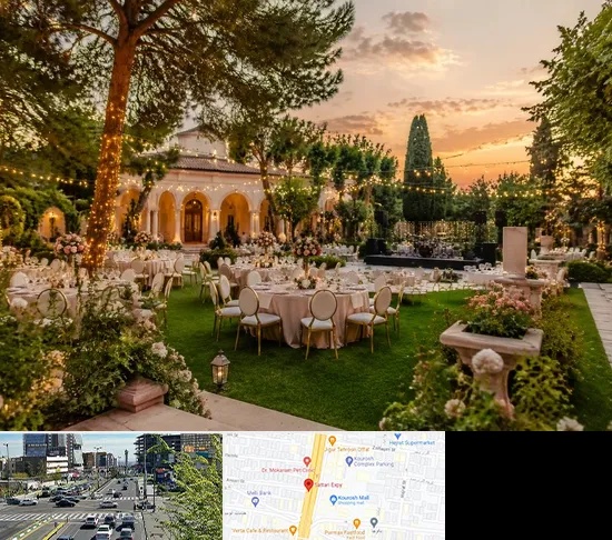 باغ ویلا برای مجالس در ستاری