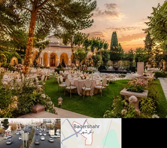 باغ ویلا برای مجالس در باقرشهر