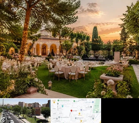 باغ ویلا برای مجالس در شهرک آزمایش