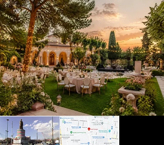 باغ ویلا برای مجالس در کارگر جنوبی