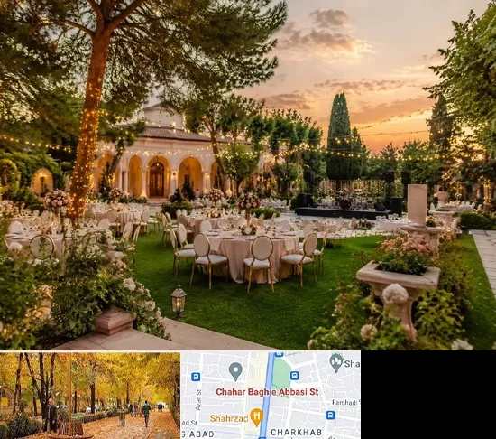 باغ ویلا برای مجالس در چهارباغ اصفهان
