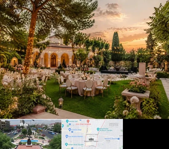 باغ ویلا برای مجالس در بهارستان