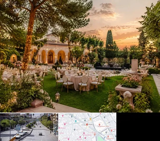 باغ ویلا برای مجالس در خیابان زند شیراز