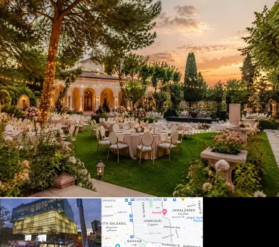 باغ ویلا برای مجالس در جمهوری