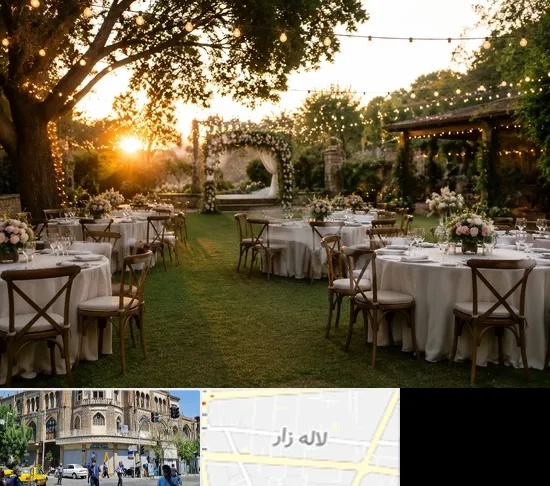 باغ و تالار عروسی ارزان در لاله زار