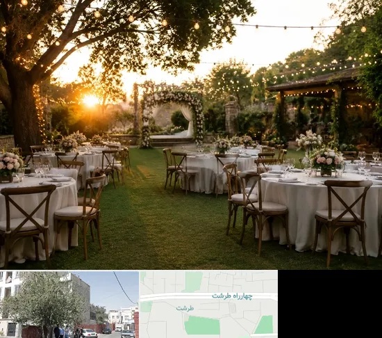 باغ و تالار عروسی ارزان در طرشت
