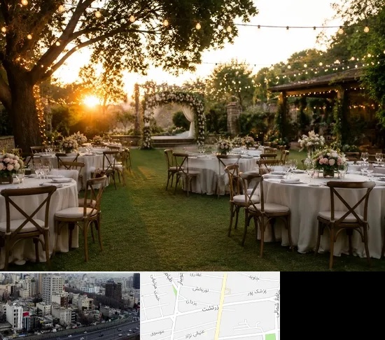 باغ و تالار عروسی ارزان در زرتشت