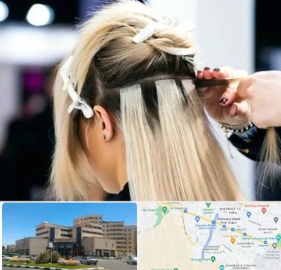 سالن اکستنشن مو در صیاد شیرازی مشهد