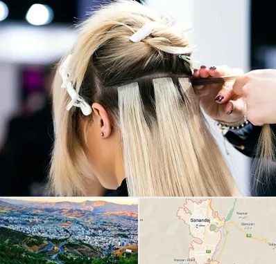 سالن اکستنشن مو در سنندج