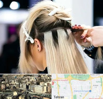 سالن اکستنشن مو در مرزداران 