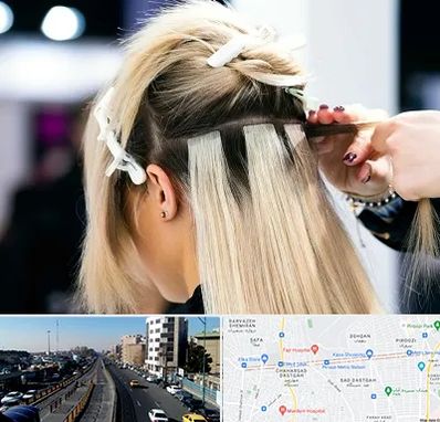 سالن اکستنشن مو در پیروزی