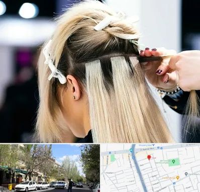 سالن اکستنشن مو در کوی فیروز تبریز