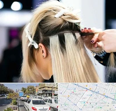 سالن اکستنشن مو در مفتح مشهد