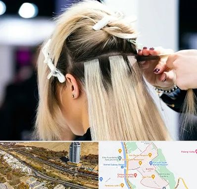 سالن اکستنشن مو در خیابان نیایش شیراز