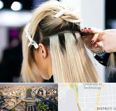 سالن اکستنشن مو در استاد معین