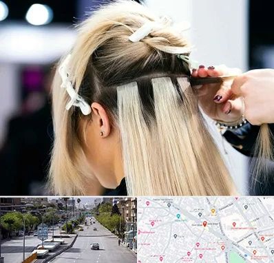 سالن اکستنشن مو در خیابان زند شیراز