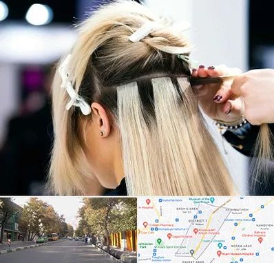 سالن اکستنشن مو در شریعتی