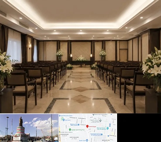 تالار ختم و ترحیم در کارگر جنوبی