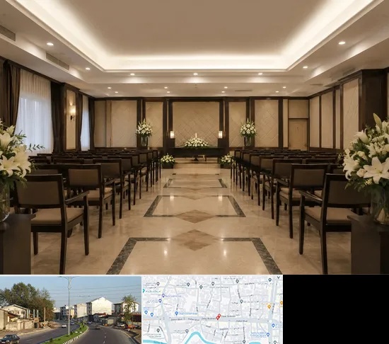 تالار ختم و ترحیم در ضیابری رشت