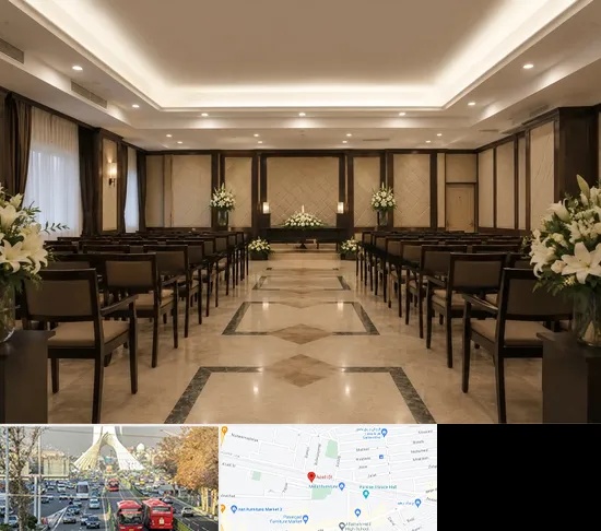 تالار ختم و ترحیم در خیابان آزادی
