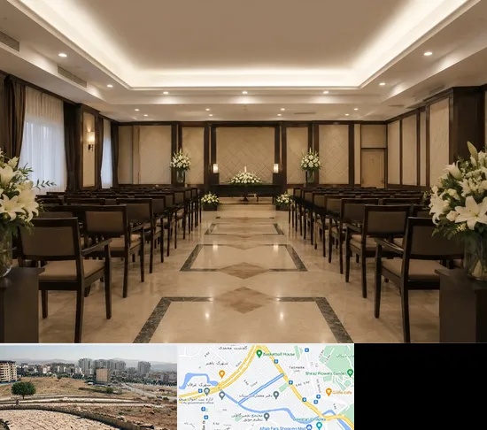 تالار ختم و ترحیم در کوی وحدت شیراز