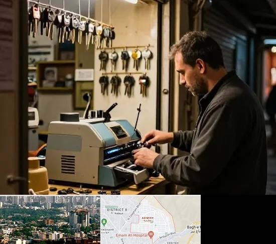 کلید سازی شبانه روزی در عظیمیه کرج
