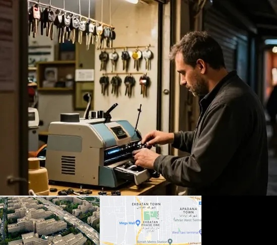 کلید سازی شبانه روزی در اکباتان