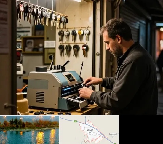 کلید سازی شبانه روزی در قروه