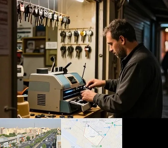 کلید سازی شبانه روزی در کیانمهر کرج