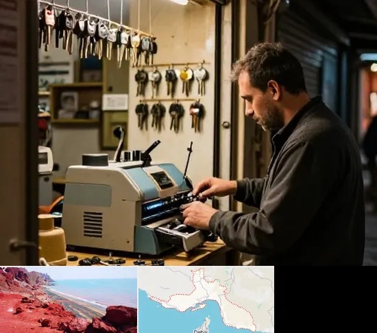 کلید سازی شبانه روزی در هرمزگان