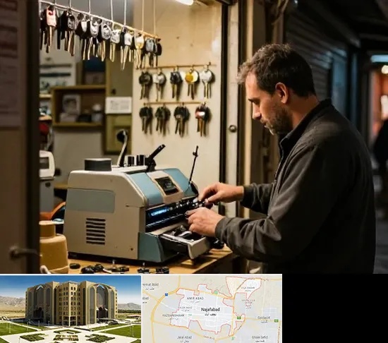 کلید سازی شبانه روزی در نجف آباد
