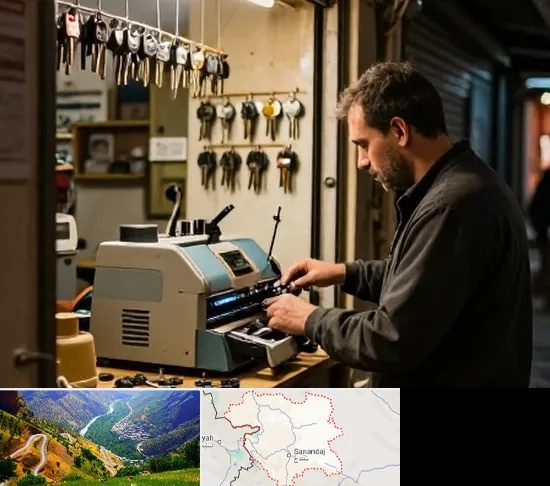 کلید سازی شبانه روزی در کردستان