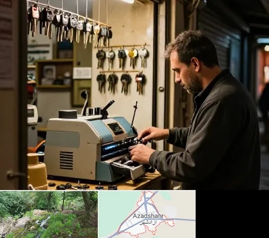 کلید سازی شبانه روزی در آزادشهر