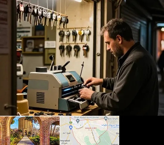 کلید سازی شبانه روزی در شهر ری