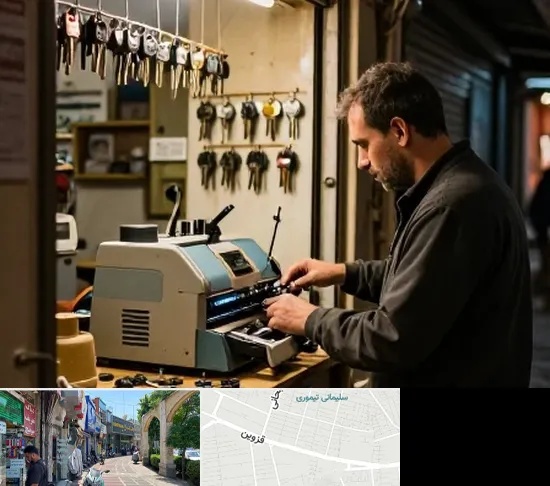 کلید سازی شبانه روزی در خیابان قزوین