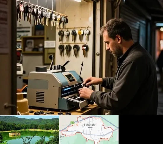 کلید سازی شبانه روزی در بهشهر