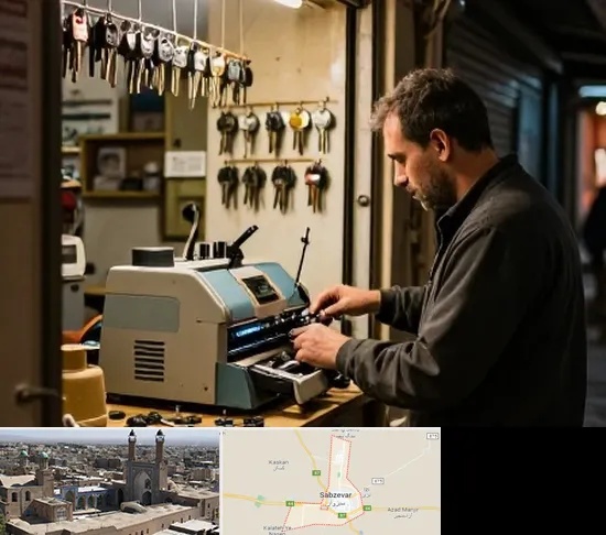 کلید سازی شبانه روزی در سبزوار