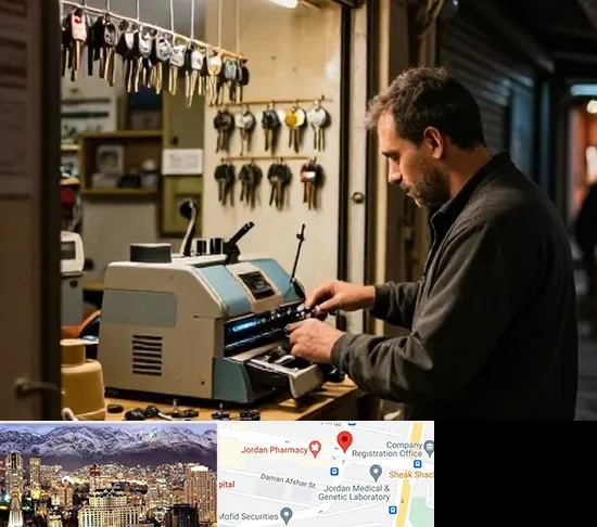 کلید سازی شبانه روزی در جردن