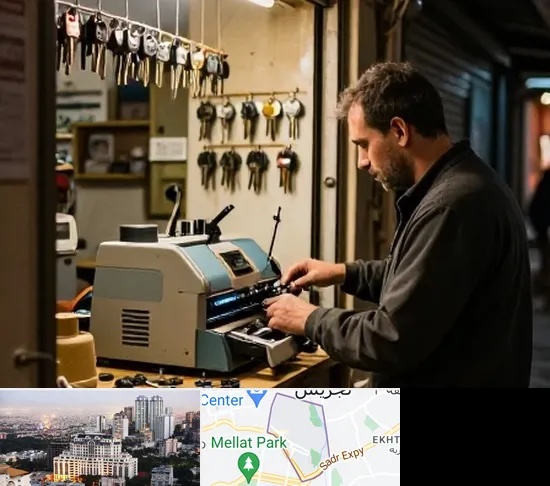 کلید سازی شبانه روزی در الهیه