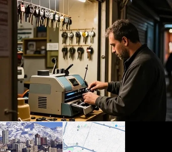 کلید سازی شبانه روزی در ازگل
