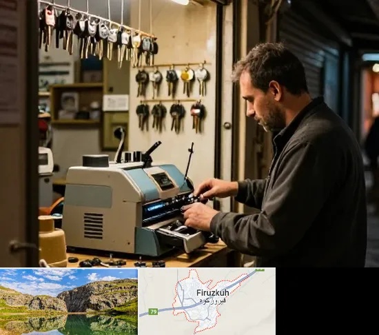 کلید سازی شبانه روزی در فیروزکوه