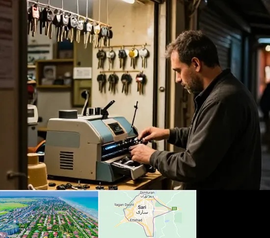 کلید سازی شبانه روزی در ساری